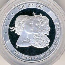 Австралия 1 доллар 2010 год