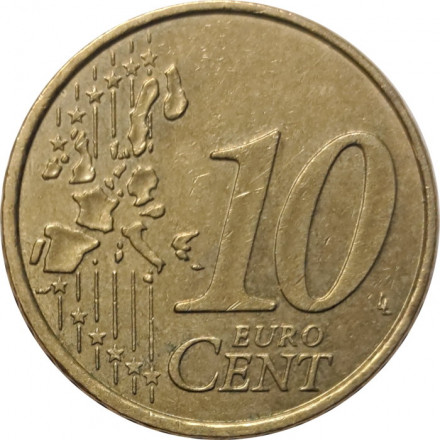 Франция 10 евроцентов 2005 год
