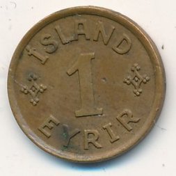 Исландия 1 эйре 1926 год