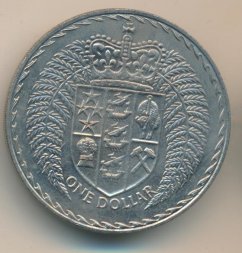 Новая Зеландия 1 доллар 1971 год