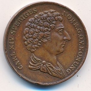 Швеция 1/2 скиллинга 1832 год