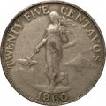 Филиппины 25 сентаво 1960 год