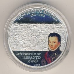 Острова Кука 5 долларов 2010 год
