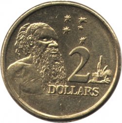 Австралия 2 доллара 2016 год
