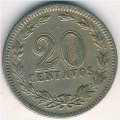 Аргентина 20 сентаво 1919 год