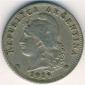 Аргентина 20 сентаво 1919 год