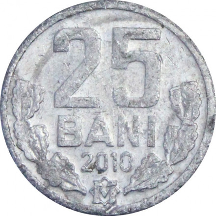 Молдавия 25 бани 2010 год