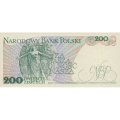 Польша 200 злотых 1988 год - UNC