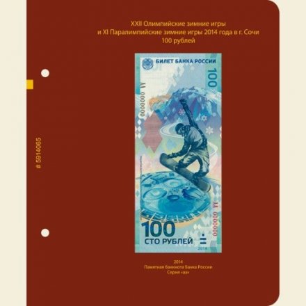 Серия памятных монет России «Олимпийские и Паралимпийские зимние игры 2014 года в Сочи» (25 рублей) (серия professional)