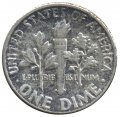 США 1 дайм (10 центов) 1949 год - Рузвельт (без отметки МД)