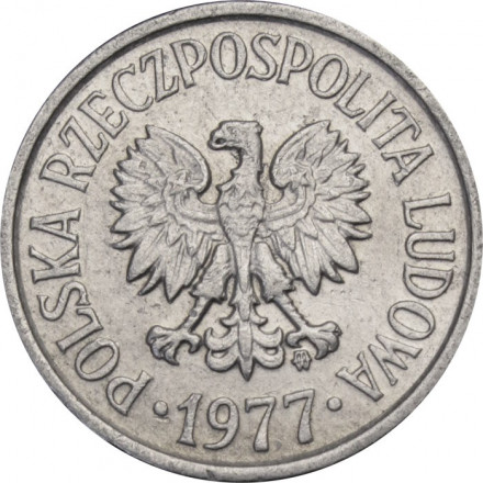 Польша 20 грошей 1977 год