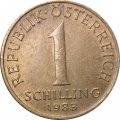 Австрия 1 шиллинг 1983 год
