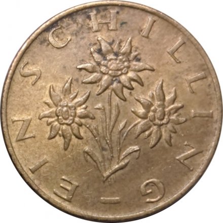 Австрия 1 шиллинг 1983 год