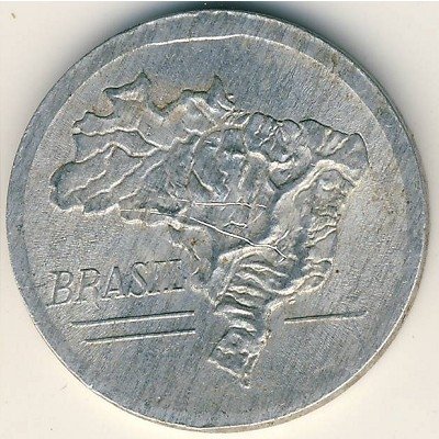 Бразилия 20 крузейро 1965 год