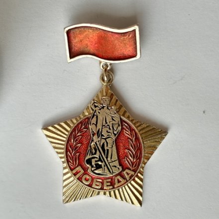 Значок. Победа. Памятник Воину - Освободителю