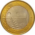 Финляндия 5 евро 2013 год - Исторические регионы Финляндии. Строения - Савония