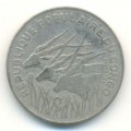 Конго 100 франков 1982 год