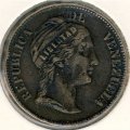 Венесуэла 1 сентаво 1863 год