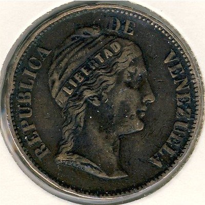 Венесуэла 1 сентаво 1863 год