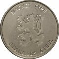 Жетон игровой Magnet type Stainless steel. Британский Лев