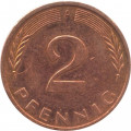 ФРГ 2 пфеннига 1995 год (A)