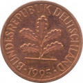 ФРГ 2 пфеннига 1995 год (A)