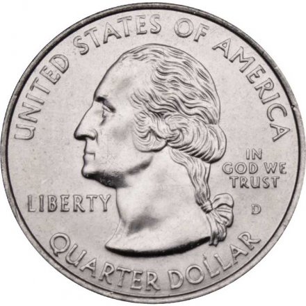 США 25 центов 2004 год - Штат Айова (D)