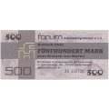 ГДР 500 марок 1979 год -  Валютный чек - UNC