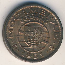 Мозамбик 10 сентаво 1961 год