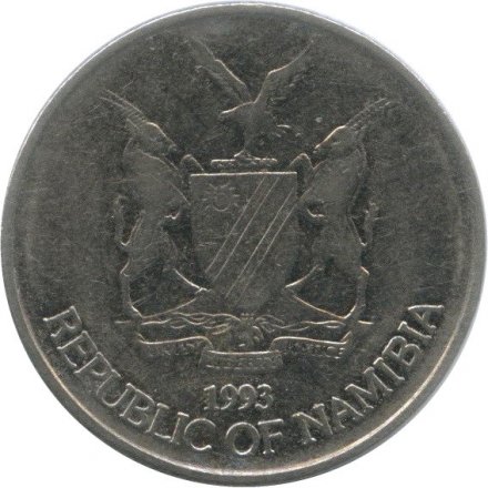 Намибия 50 центов 1993 год
