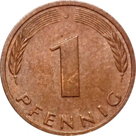 ФРГ 1 пфенниг 1994 год (J)