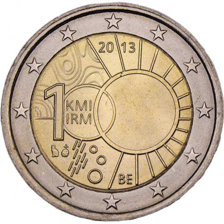 Бельгия 2 евро 2013 год - Метеорологический институт
