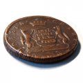 5 копеек 1770 год КМ, сибирская монета Екатерина II (1762 - 1796) - XF