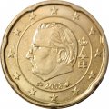 Бельгия 20 евроцентов 2008 год