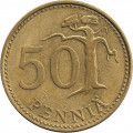 Финляндия 50 пенни 1986 год