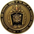 Настольная медаль &quot;Военный учебно-научный центр ВМФ. Военно-морская академия им. Кузнецова&quot;