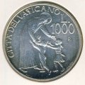 Ватикан 1000 лир 1996 год