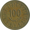 Тунис 100 миллимов 2005 год