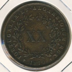 Португалия 20 рейс 1873 год