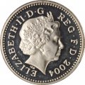 Великобритания 1 фунт 2004 год - Мост Форт-Бридж (серебро)