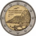 Германия 2 евро 2024 год - Мекленбург-Передняя Померания, Кёнигсштуль (J)
