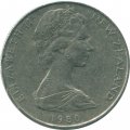 Новая Зеландия 5 центов 1980 год - Гаттерия