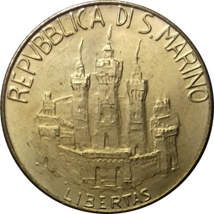 Сан-Марино 200 лир 1984 год - Энрико Ферми