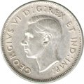 Канада 25 центов 1938 год