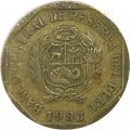 Перу 10 сентимо 1998 год