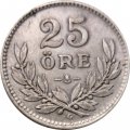 Швеция 25 эре 1932 год - Король Густав V