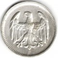 Веймарская республика 1 марка 1925 год (D)