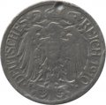 Германия 25 пфеннигов 1910 год