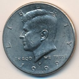 США 1/2 доллара 1999 год