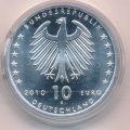 Германия 10 евро 2010 год - 100 лет со дня рождения Конрада Цузе